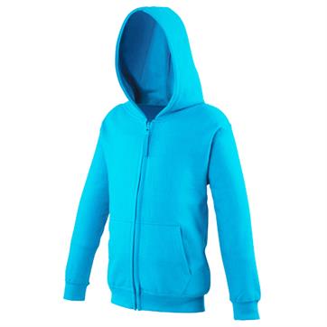 Full Zip Zoodie Hoodie - Hawaiian Blue