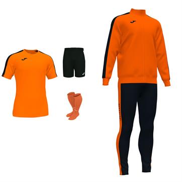 Joma Academy III Academy Mid Player Pack - Orange/Black