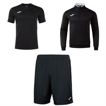 Joma Winner IV Trio Player Training Pack - Black/White