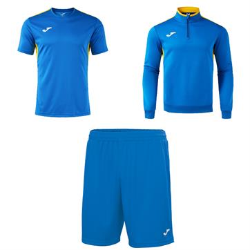 Joma Winner IV Trio Player Training Pack - Royal/Yellow