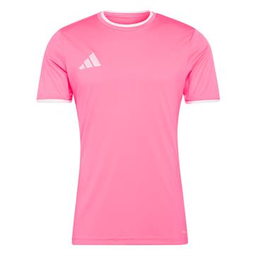 Adidas Entrada 26 Short Sleeve Shirt - Pink
