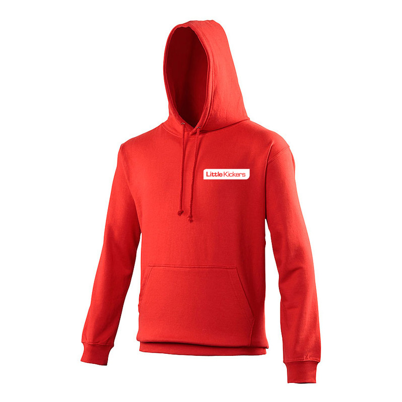 Little Kickers Coaches Hoodie Red Euro Soccer Company