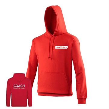 Little Kickers Coaches Hoodie Red