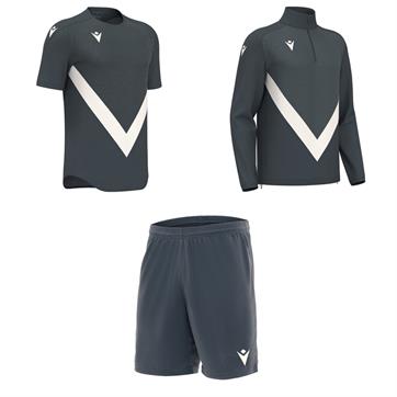 Macron Thunder Trio Player Training Pack - Anthracite / Off White