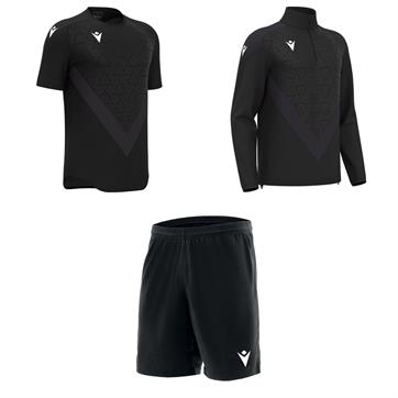 Macron Thunder Trio Player Training Pack - Black / Dark Grey