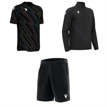Macron Thunder Trio Player Training Pack - Black Thunder