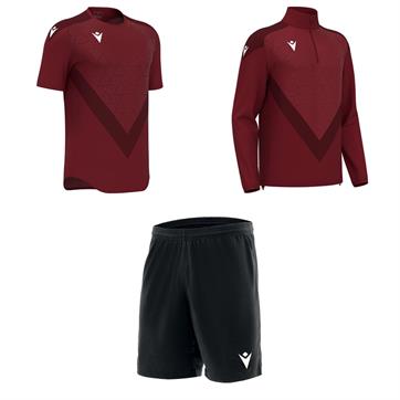 Macron Thunder Trio Player Training Pack - Cardinal