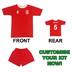 Mini Toddlers Football Kit - Shirt and Short Set