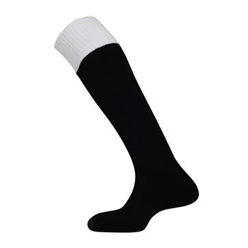 Mitre Mercury Contrast Socks - Black / White
