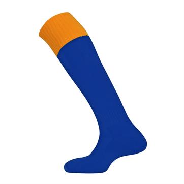 Mitre Mercury Contrast Socks - Royal / Amber