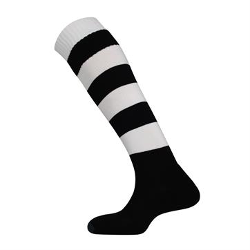 Mitre Mercury Hoop Socks - Black / White