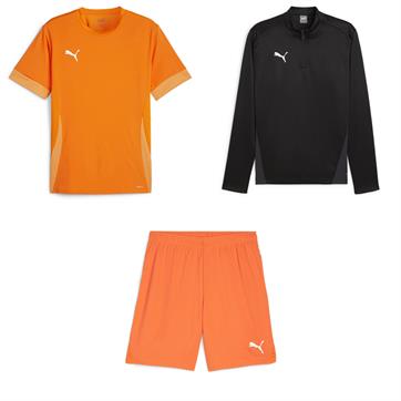 Puma Team GOAL Trio Training Player Pack - Rickie Orange