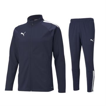 Puma TeamLIGA Full Zip Tracksuit Set - Peacoat