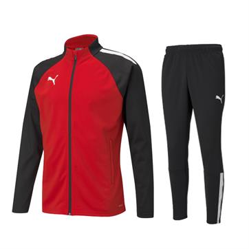 Puma TeamLIGA Full Zip Tracksuit Set - Red