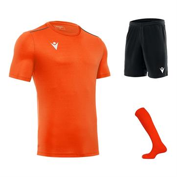 Macron Rigel Short Sleeve Full Kit Set - Orange