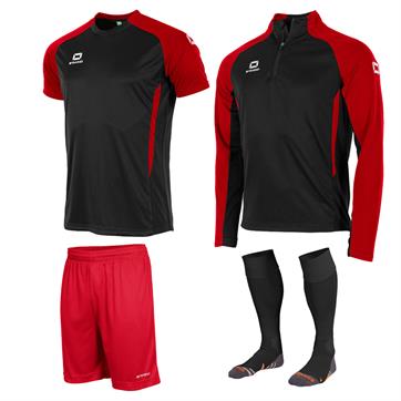 Stanno Stadio Academy Core Player Pack - Black/Red