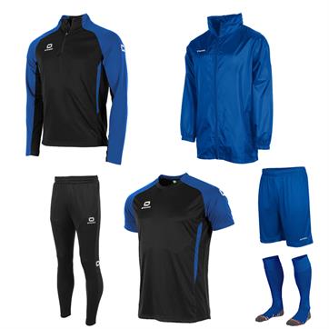Stanno Stadio Academy Full Player Pack - Black/Royal