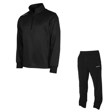 Stanno Field Poly Tracksuit (1/4 Zip) - Black