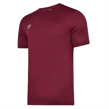 Umbro Club Shirt (Short Sleeve) - Claret