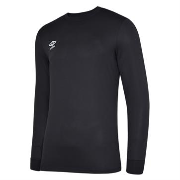 Umbro Club Shirt (Long Sleeve) - Carbon / White