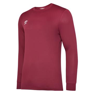 Umbro Club Shirt (Long Sleeve) - Claret