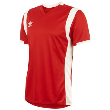 Umbro Spartan Shirt (Short Sleeve) - Red/White