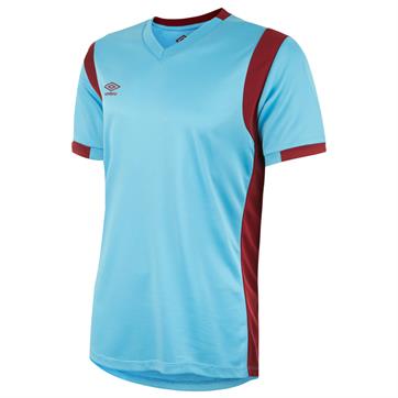 Umbro Spartan Shirt (Short Sleeve) - Sky/Claret