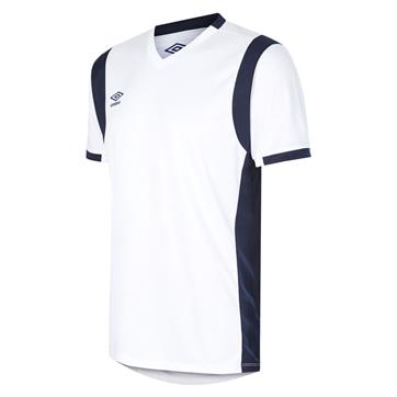 Umbro Spartan Shirt (Short Sleeve) - White/Navy