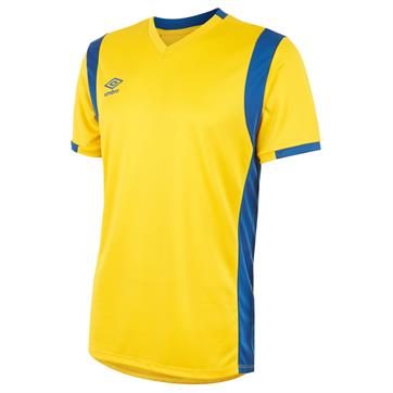Umbro Spartan Shirt (Short Sleeve) - Yellow/Royal