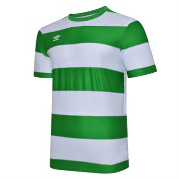 Umbro Triumph Short Sleeve Shirt - Emerald/White