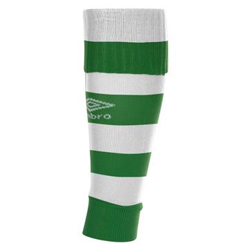Umbro Hoop Leg Sock - Emerald/White