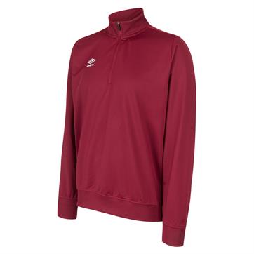 Umbro Club Essential Half Zip Top - Claret