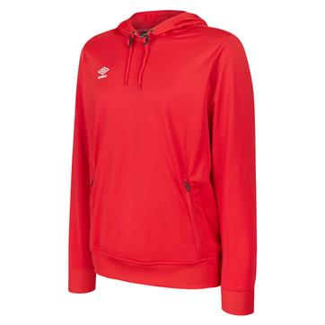 Umbro Club Essential Poly Hoody - Red
