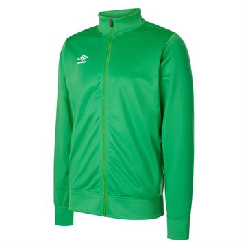 Umbro Club Essential Full Zip Poly Jacket - Emerald