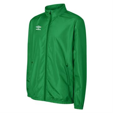 Umbro Club Essential Light Rain Jacket - Emerald