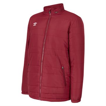 Umbro Club Essential Bench Jacket - Claret