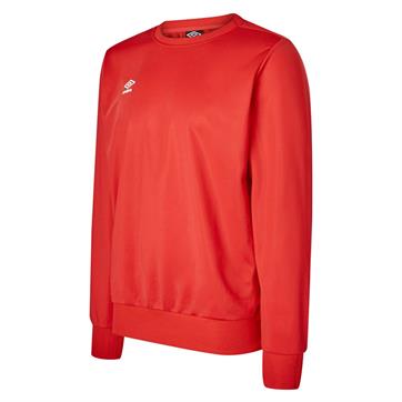 Umbro Club Essential Poly Sweat - Vermillion