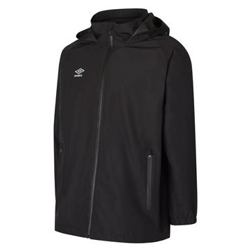 Umbro Club Essential Bonded Waterproof Jacket - Black