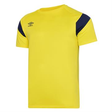Umbro Pro Club Short Sleeve Shirt **Last year of supply** - Blazing Yellow