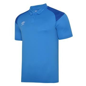 Umbro Pro Club Poly Polo Shirt **Last year of supply** - Blue/Royal
