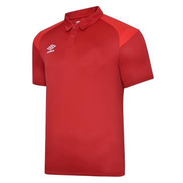 Umbro Pro Club Poly Polo Shirt **Last year of supply** - Red