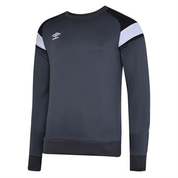 Umbro Pro Club Poly Fleece Sweatshirt **Last year of supply** - Carbon/Black/White