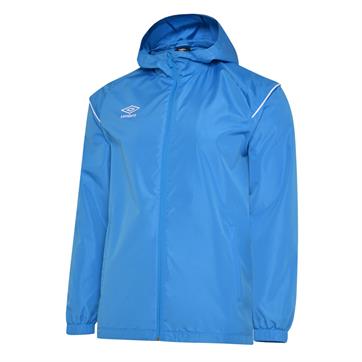 Umbro Pro Club Hooded Shower Jacket **Last year of supply** - Blue/White