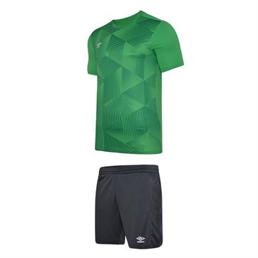 Umbro Maxium Shirt & Short Kit Set - Green