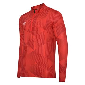 Umbro Maxium Half Zip Top - Red