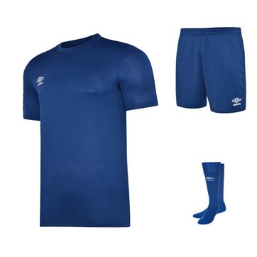 Umbro Club Full Kit Bundle of 10 (Short Sleeve) - Navy