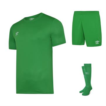 Umbro Club Short Sleeve Full Kit Set - Emerald