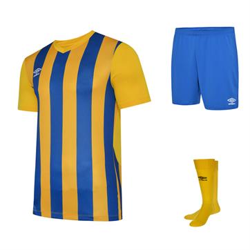 Umbro Ramone Full Kit Bundle of 10 (Short Sleeve) - Yellow/Royal