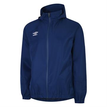 Umbro Total Training Waterproof Full Zip Shower Jacket - Navy