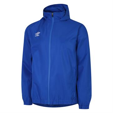 Umbro Total Training Waterproof Full Zip Shower Jacket - Royal